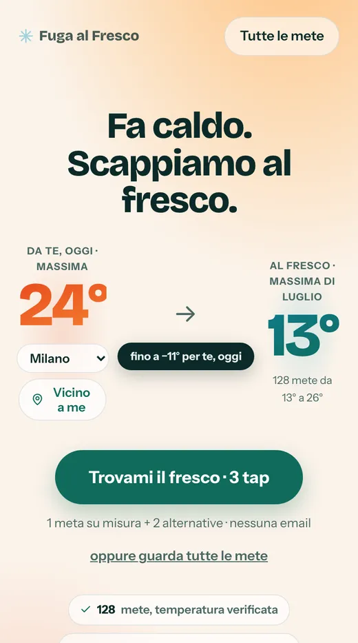 The same page on a phone.